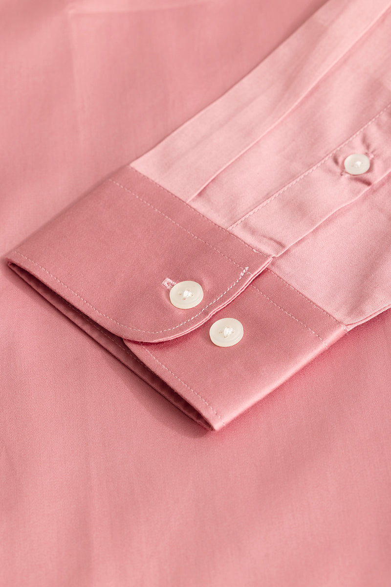 Pink Giza Cotton Shirt