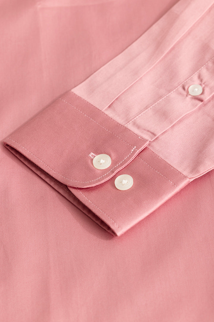 Pink Giza Cotton Shirt