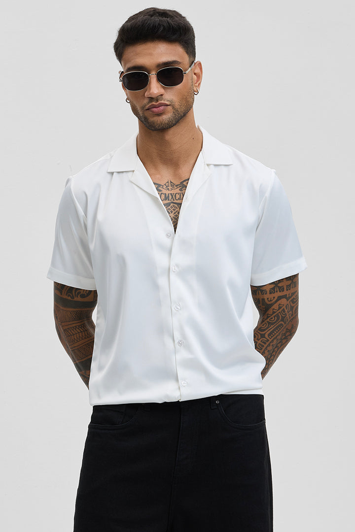 Core Lab White Box Fit Stretch Shirt