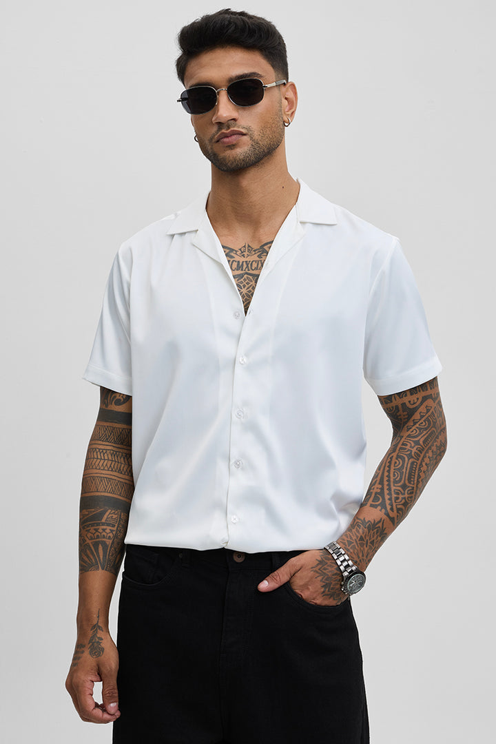 Core Lab White Box Fit Stretch Shirt