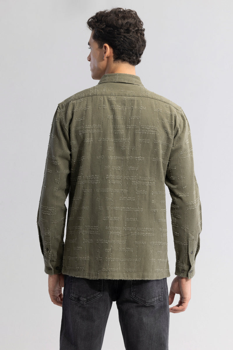 Fabric Fusion Olive Green Shirt