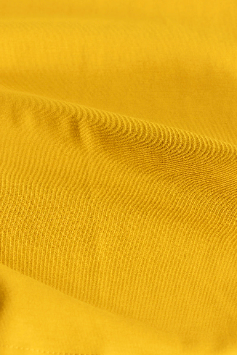 Raw Edge Mustard T-Shirt