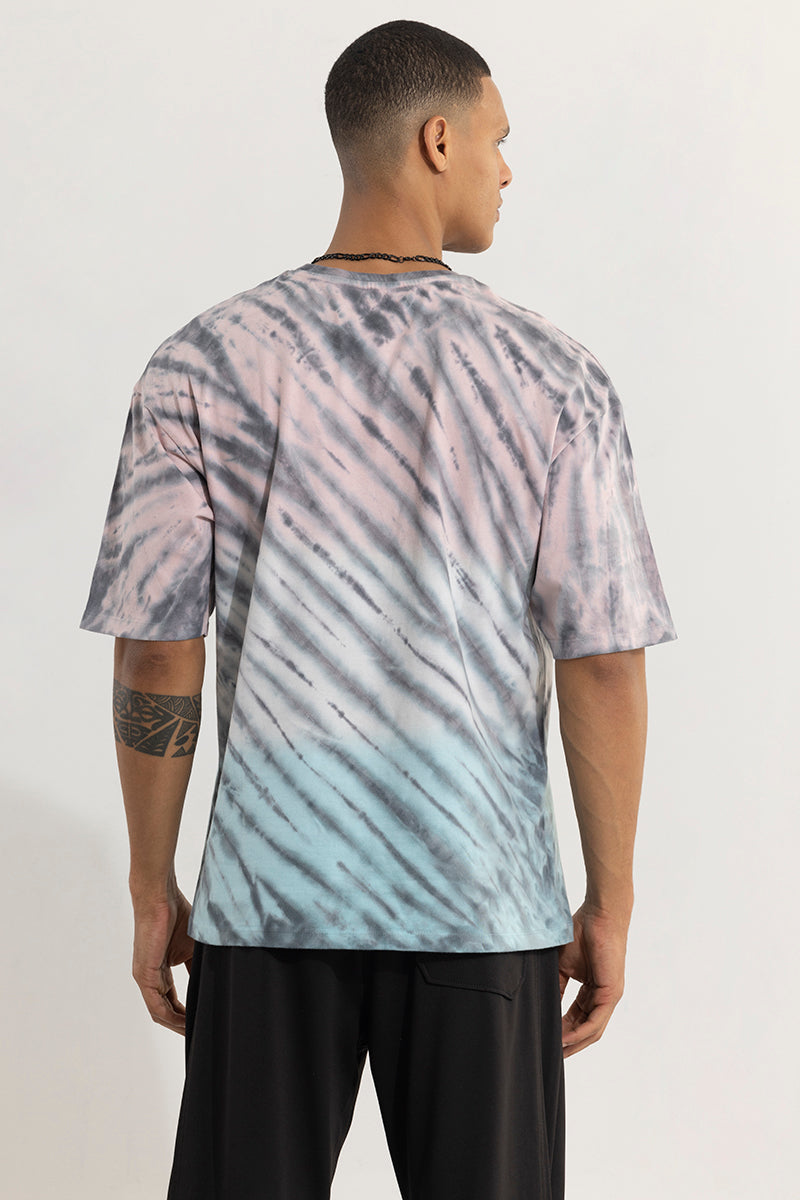 Granite Shade Pink Oversized T-Shirt