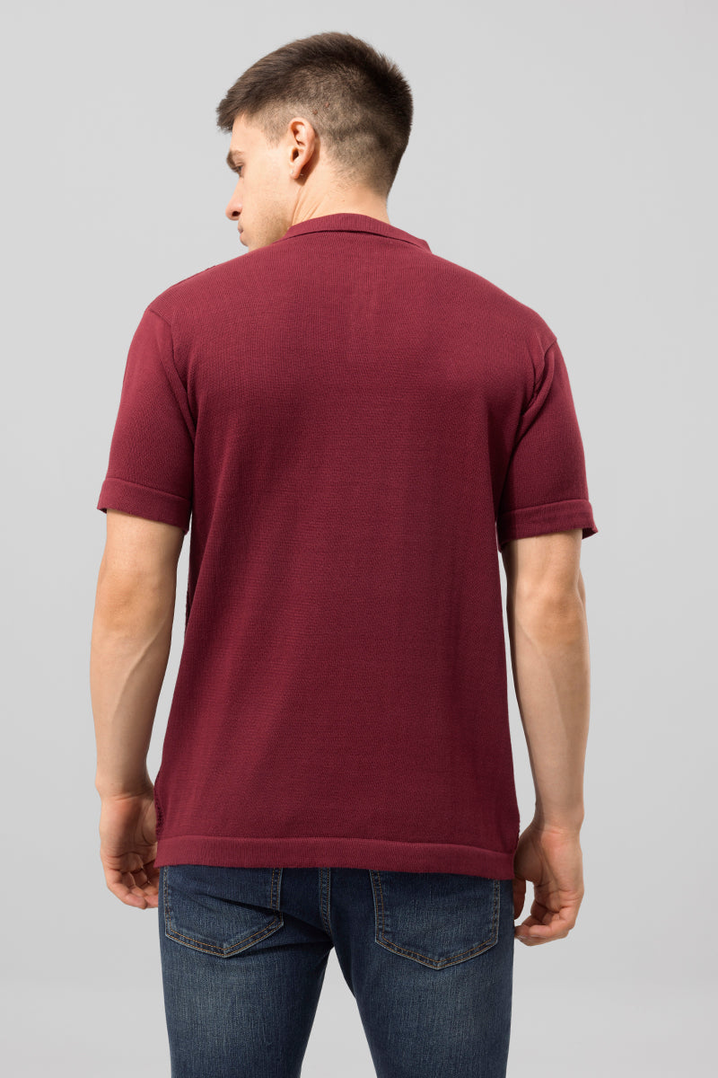 Canyon Red Polo T-Shirt