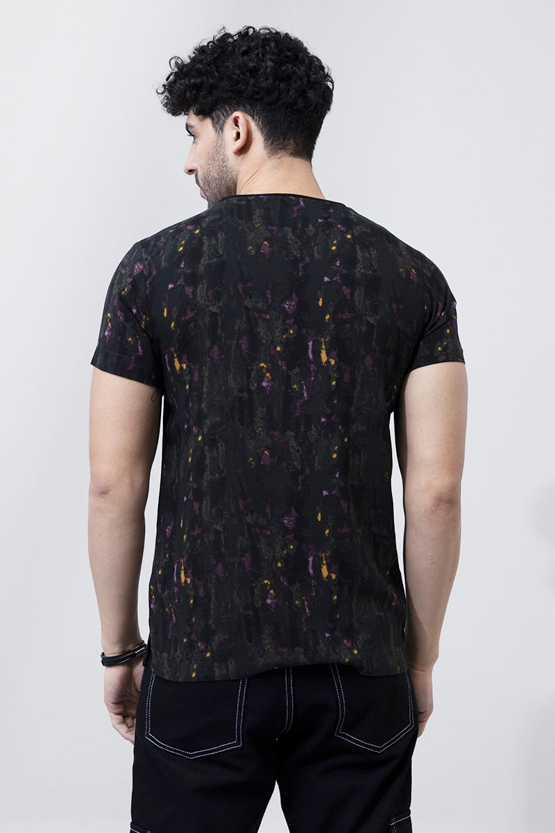 Impasto Dark Green T-Shirt