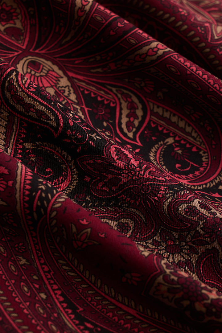 Artic Paisley Red T-Shirt