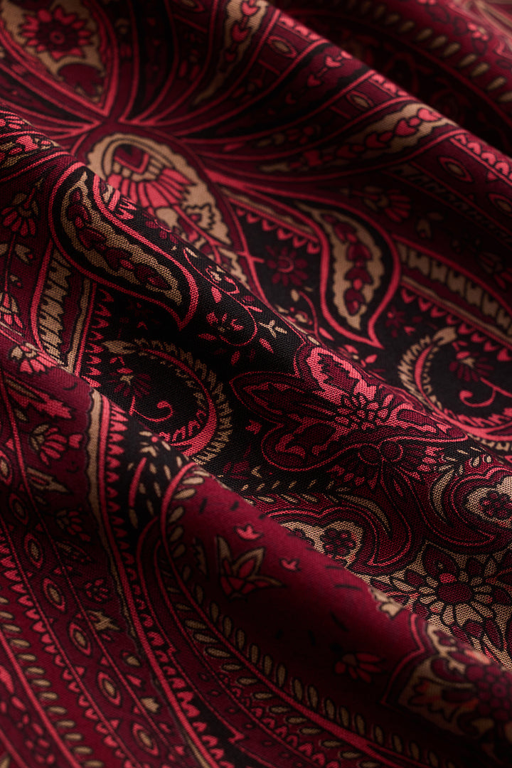 Artic Paisley Red T-Shirt