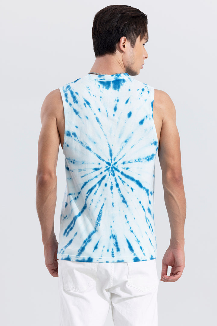 EvoEdge Blue Sleeveless T-Shirt