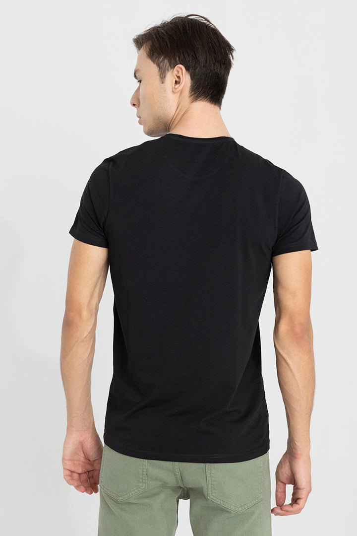 Work All Day Black T-Shirt