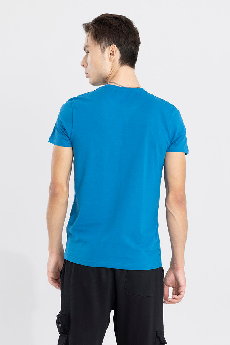 Scatter Logo Blue T-Shirt