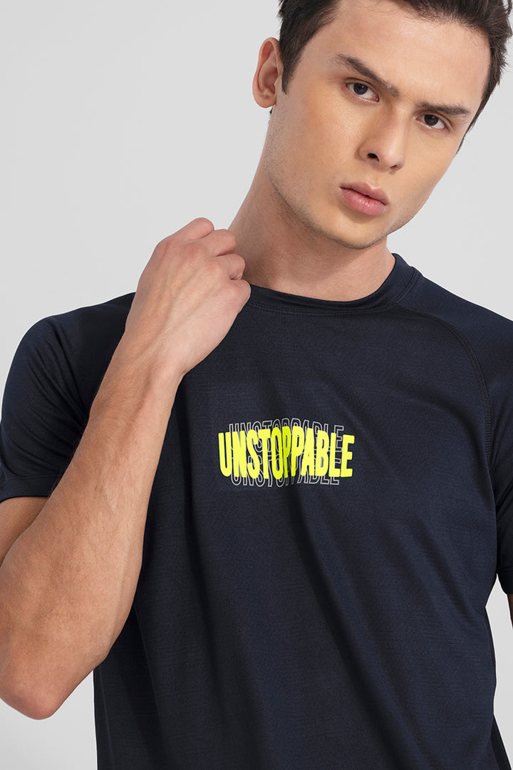 Unstoppable Navy Active T-Shirt