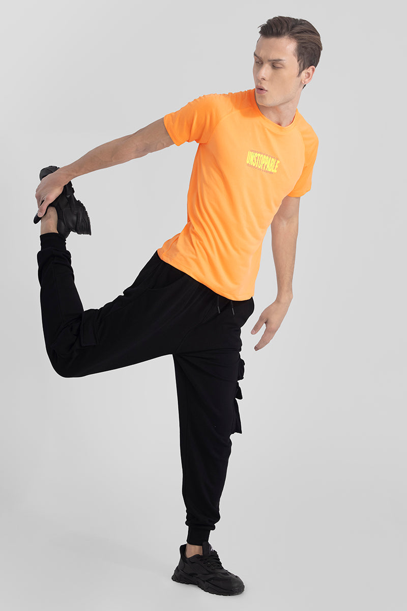 Unstoppable Orange Active T-Shirt