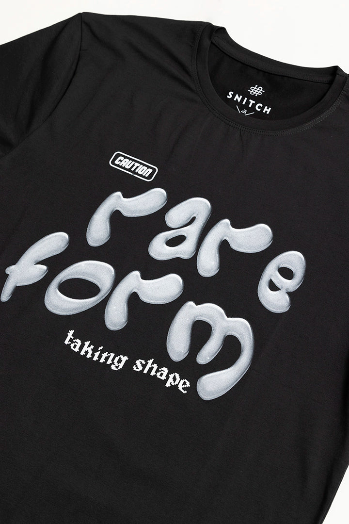 Rare Form Black T-Shirt