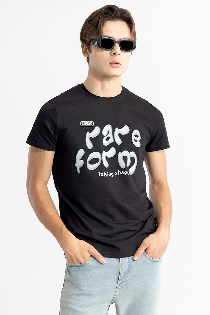 Rare Form Black T-Shirt