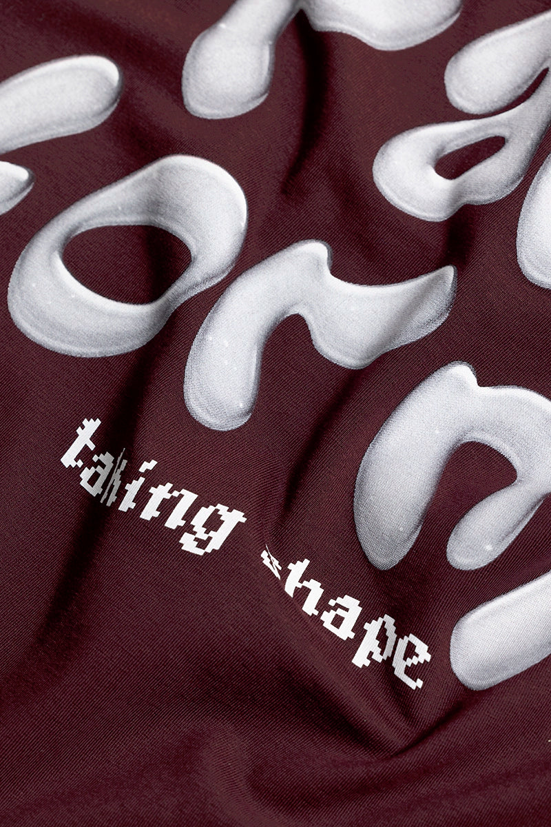 Rare Form Maroon T-Shirt