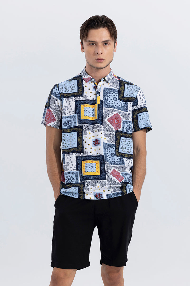 Cubik Bandana Polo T-Shirt