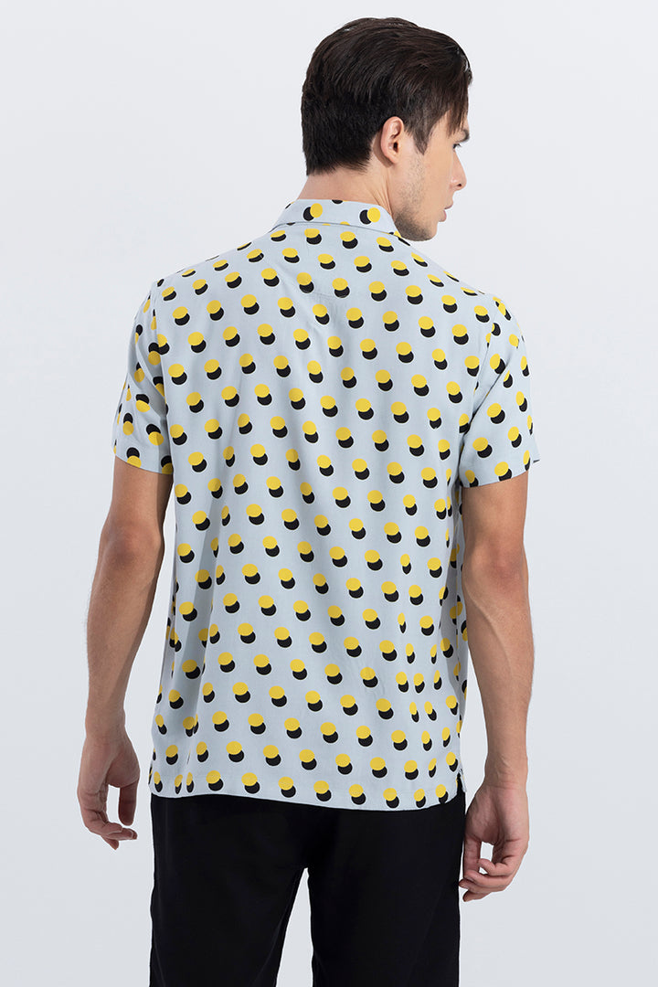 Polka Pop Yellow Polo T-Shirt