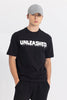 Unleashed Black Korean Styled T-Shirt