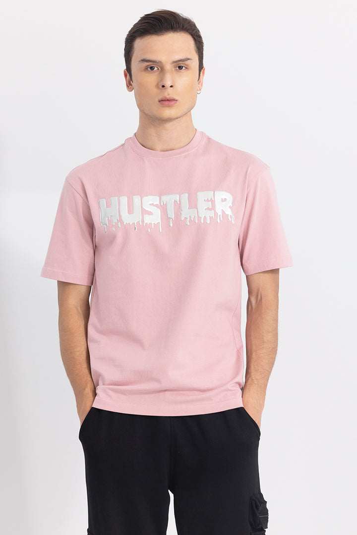 Hustler Pink Korean Styled T-Shirt