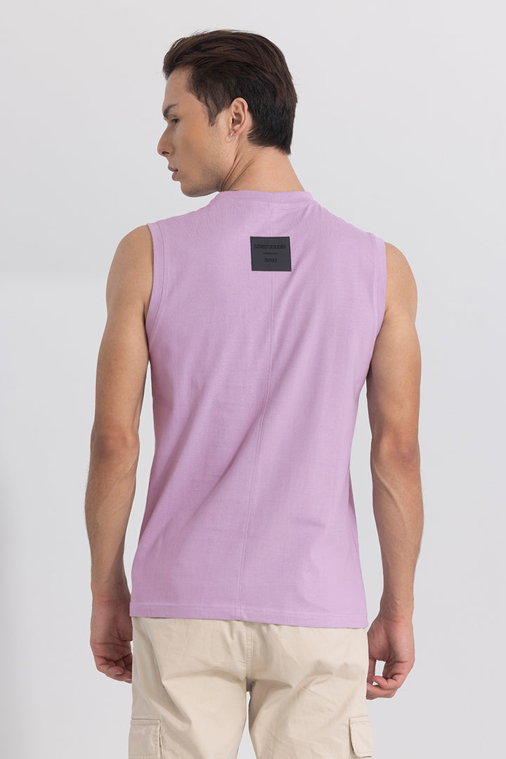 Rebellious Lavender Sleeveless T-Shirt