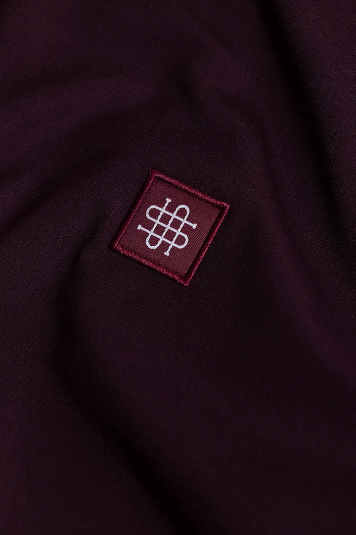 Encap Maroon Polo T-Shirt