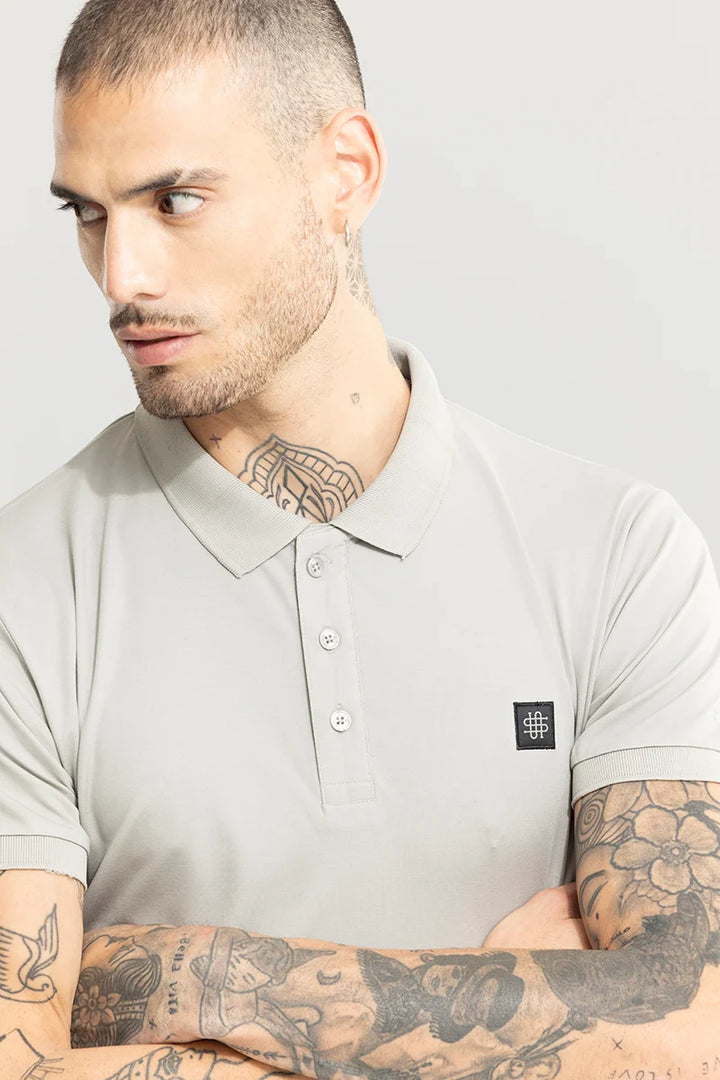 Encap Grey Polo T-Shirt