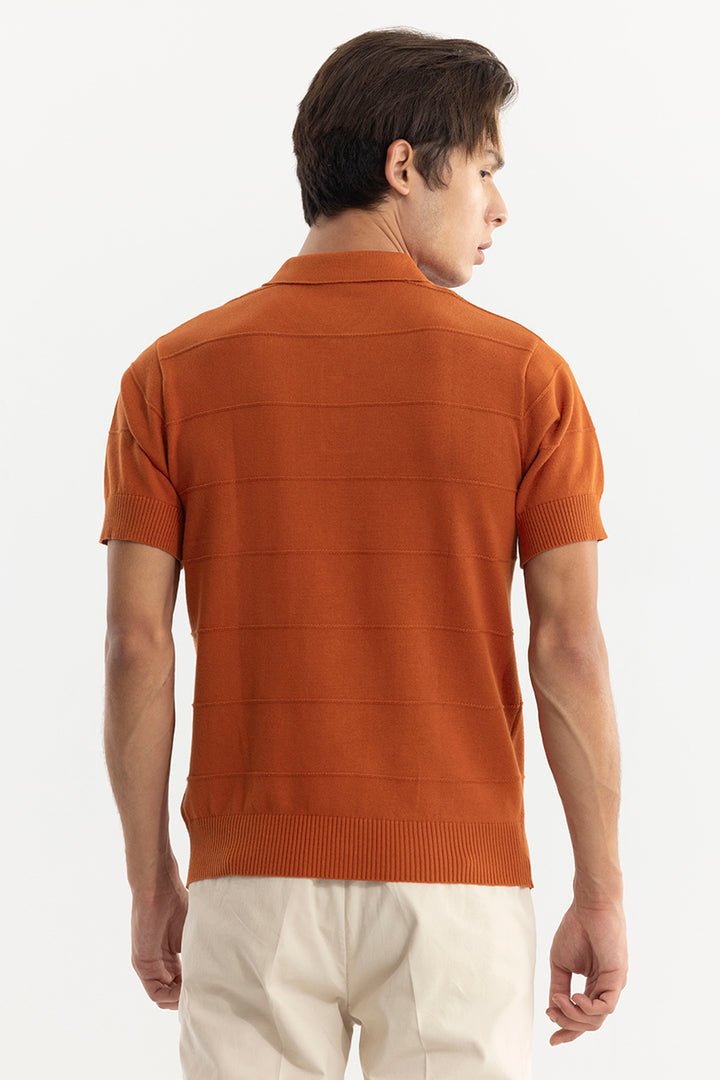 Fiscal Orange Polo T-Shirt