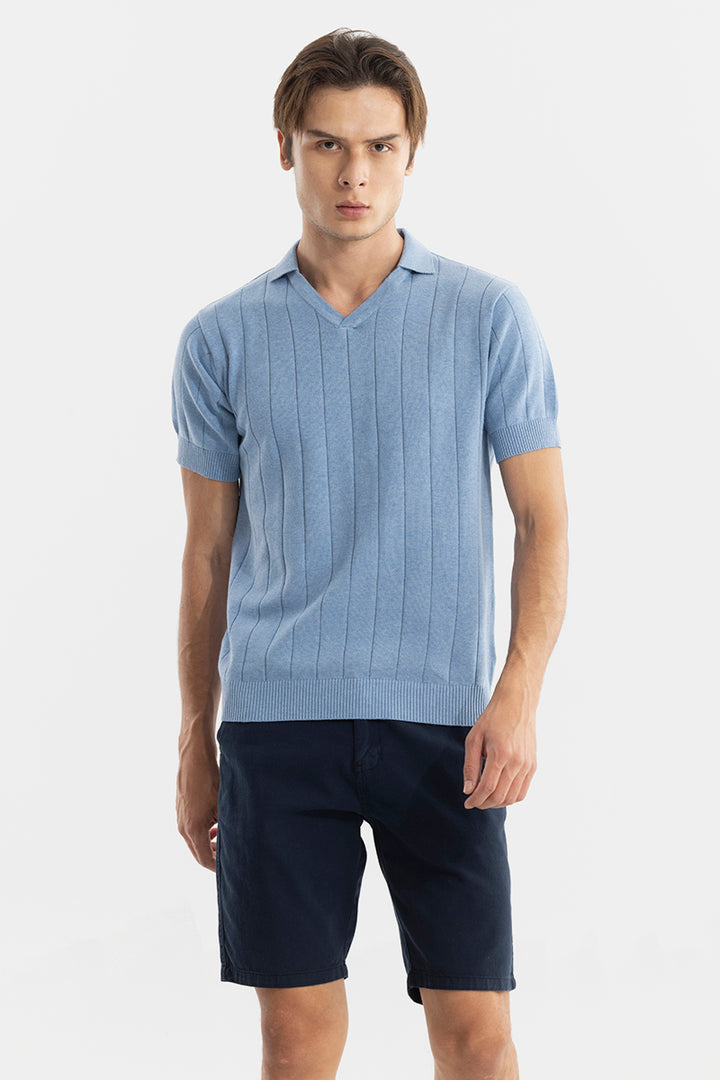 Nordic Blue Polo T-Shirt