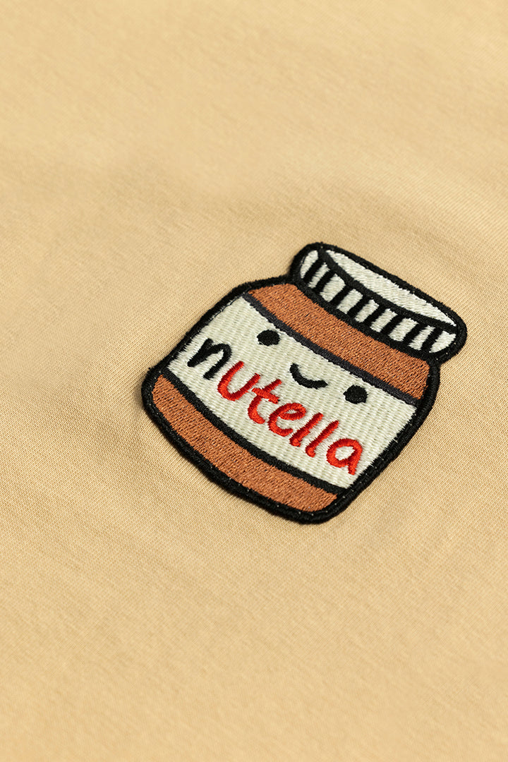 Nutella Cream Oversized T-Shirt