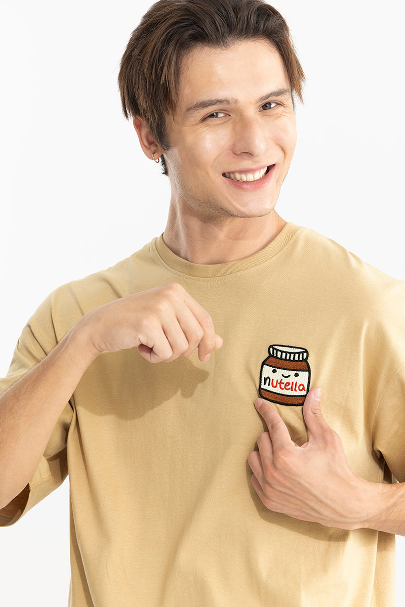 Nutella Cream Oversized T-Shirt