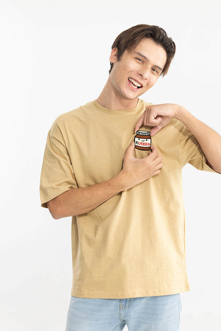 Nutella Cream Oversized T-Shirt