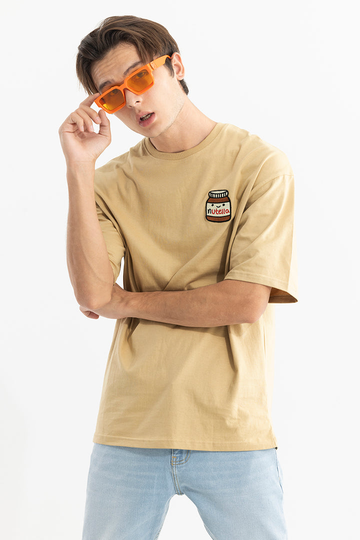 Nutella Cream Oversized T-Shirt