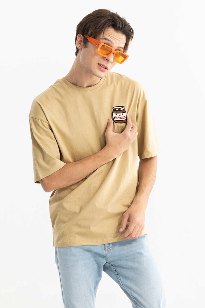 Nutella Cream Oversized T-Shirt