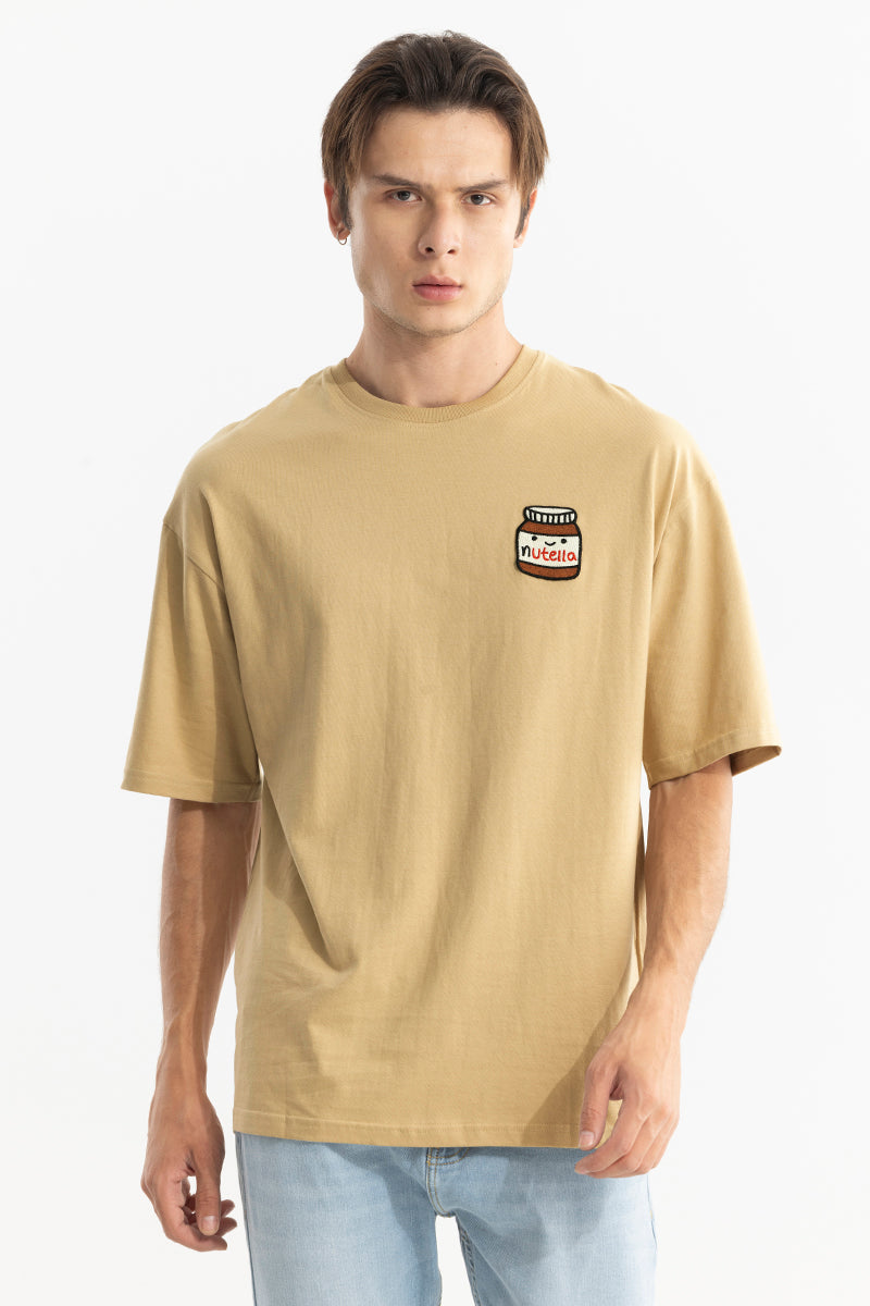 Nutella Cream Oversized T-Shirt