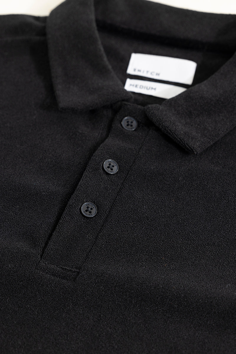 Trent Black Polo T-Shirt