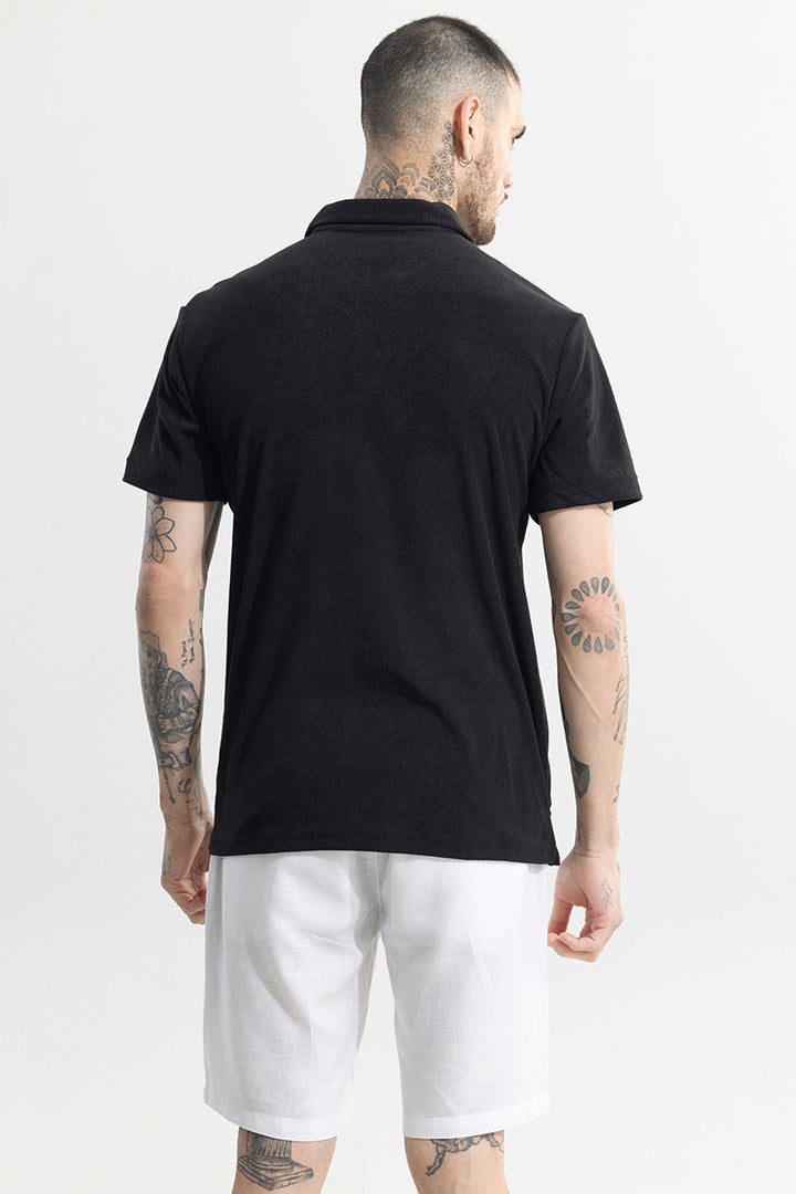 Trent Black Polo T-Shirt