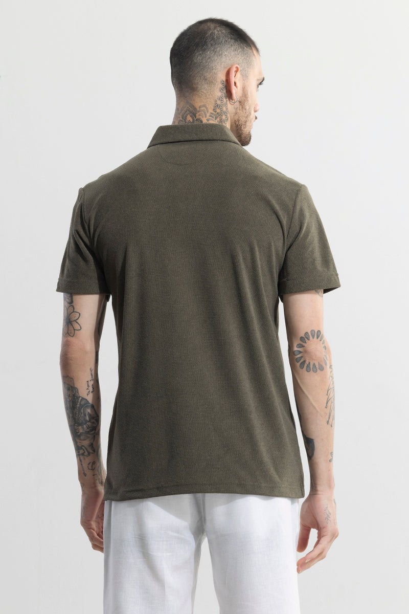 Trent Olive Polo T-Shirt