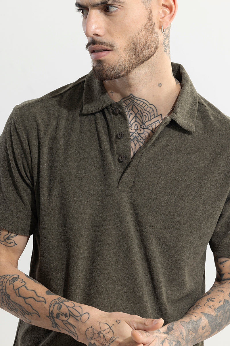 Trent Olive Polo T-Shirt