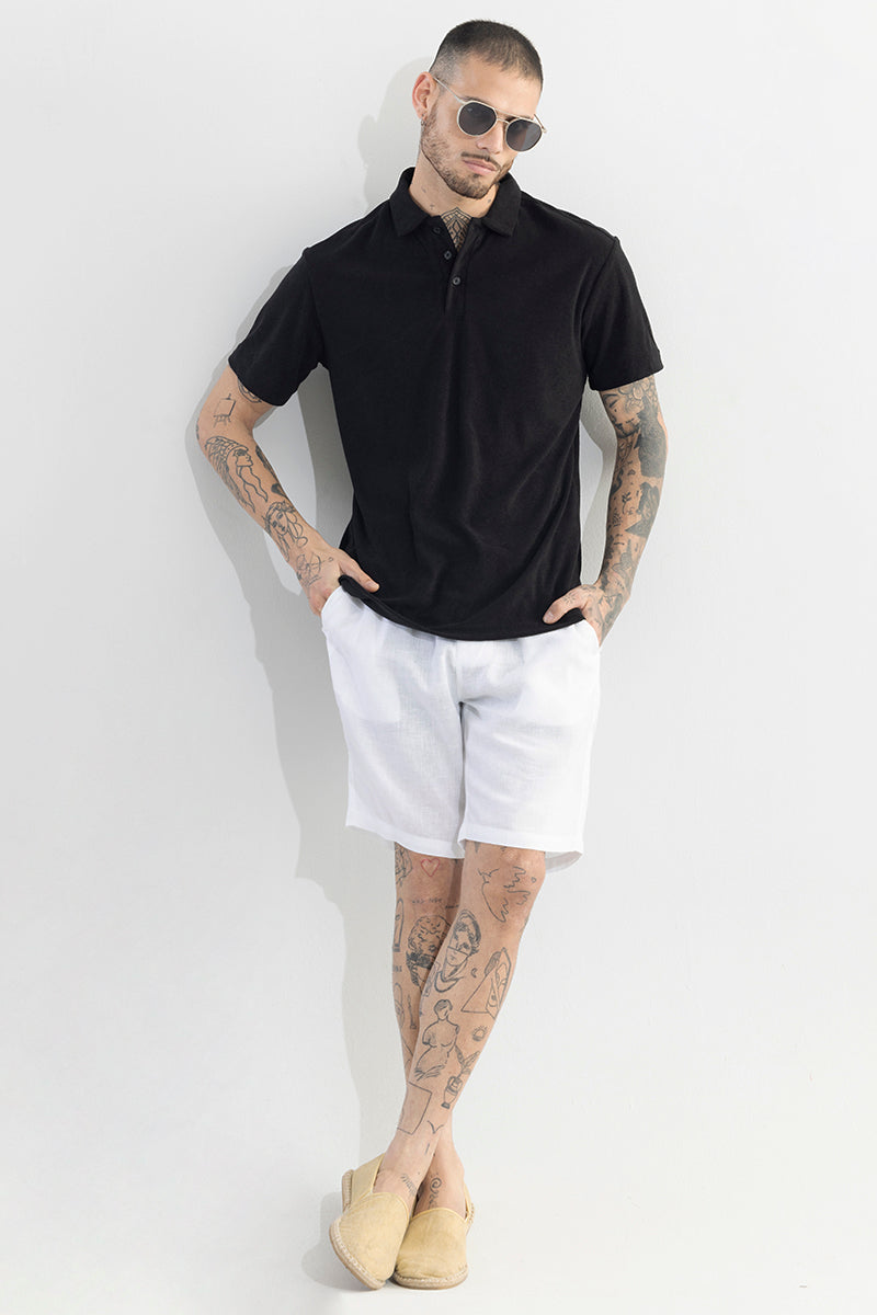 Trent Black Polo T-Shirt