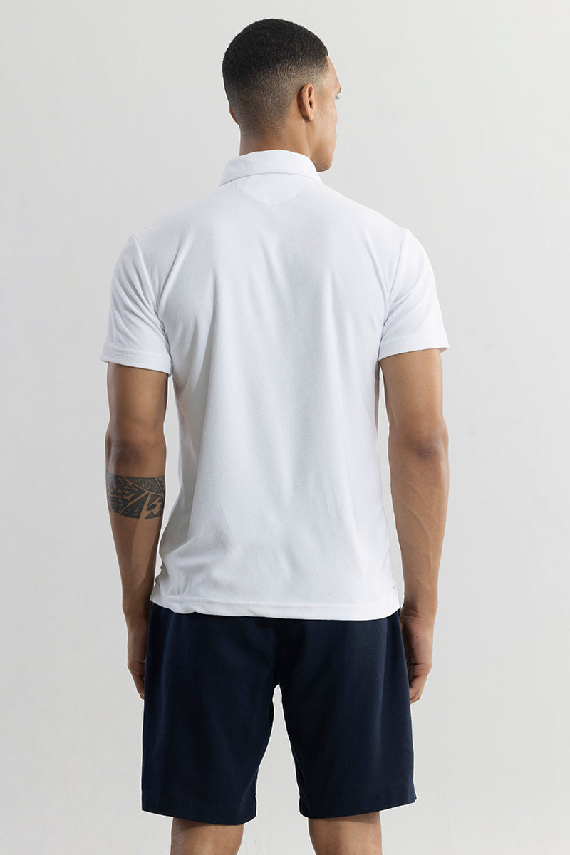 Trent White Polo T-Shirt