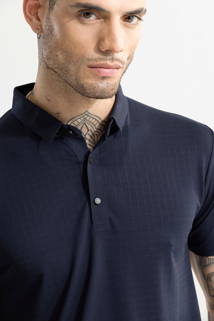 Scopic Navy Polo T-Shirt