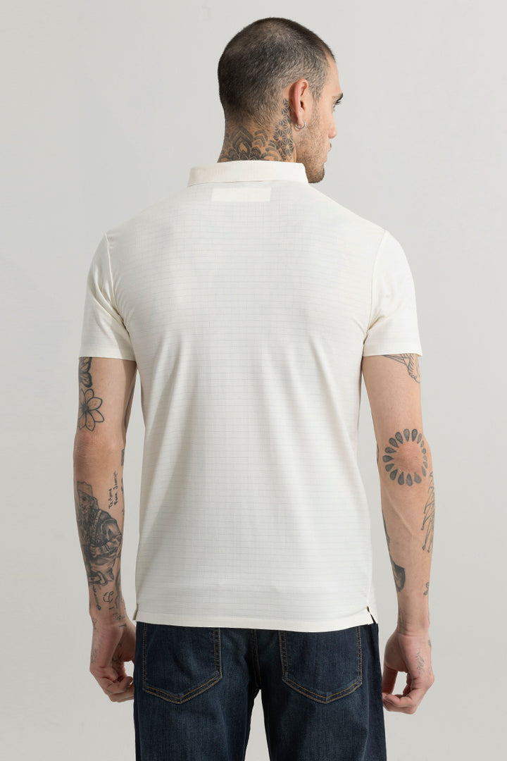 Scopic White Polo T-Shirt