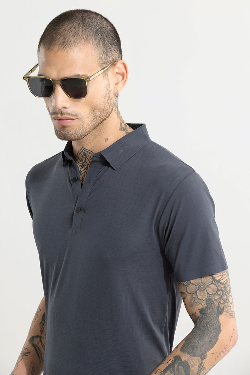 Scopic Grey Polo T-Shirt