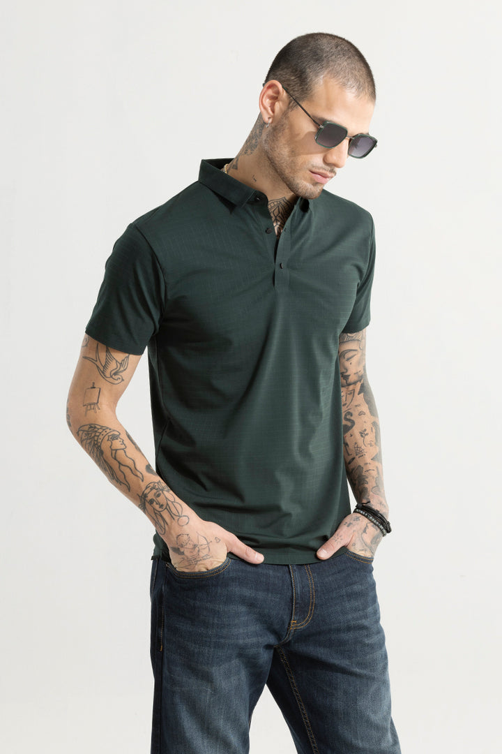 Scopic Green Polo T-Shirt