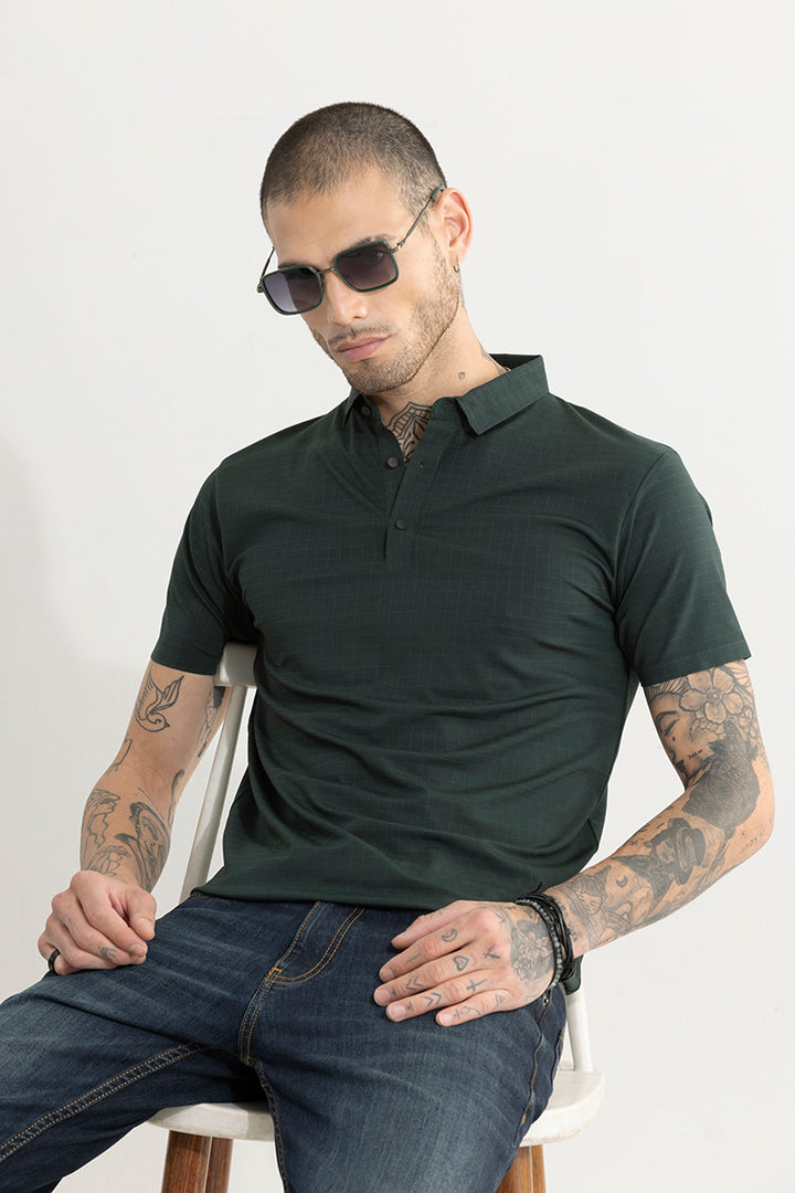 Scopic Green Polo T-Shirt