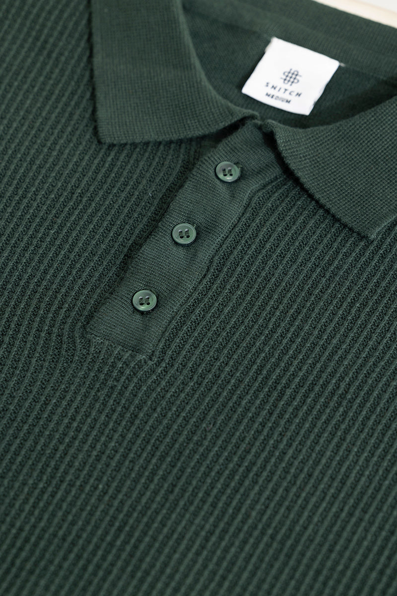 Adorn Green Polo T-Shirt