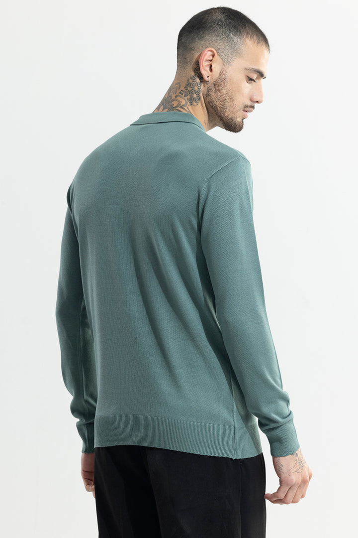 Urban Edge Green Polo T-Shirt