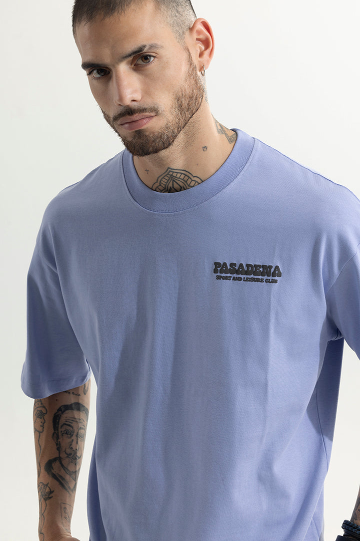 Pasadena Light Blue Oversized T-Shirt