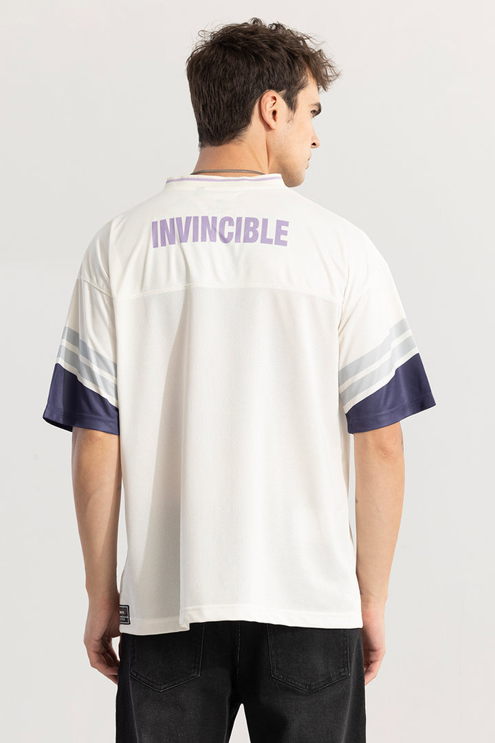 Invincible White Oversized T-Shirt