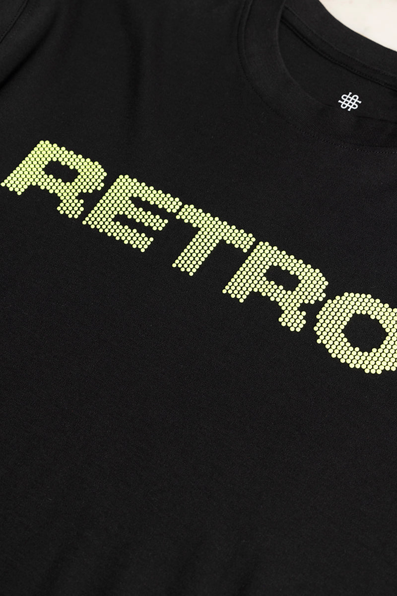 Retro Black T-Shirt